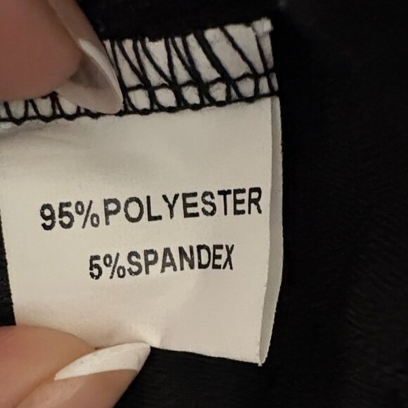 Chic Black Sleeveless Wrap Tank Top - Picture 7 of 7